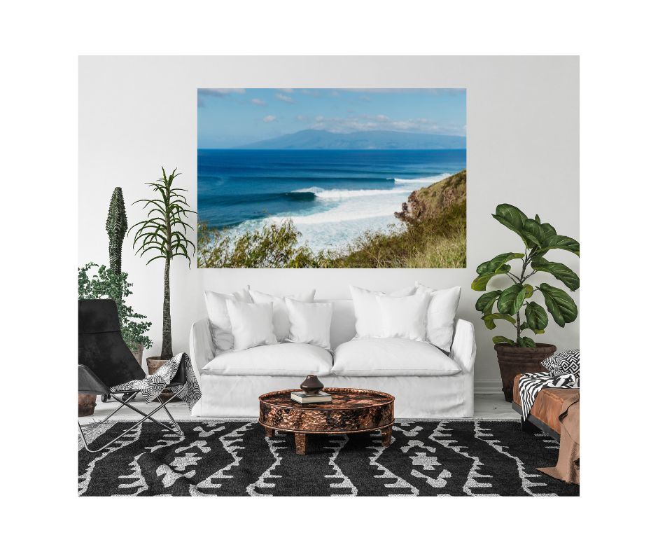 Hawai'i photography wall art print of Honolua Bay